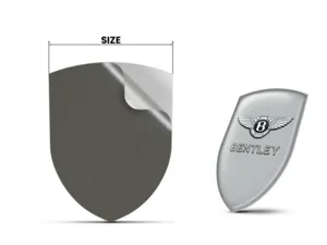 Bentley Stickers Pare-Brise Style Max Moderne Pro Résistant